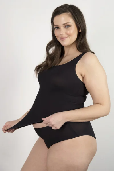 Dámské těhotenské spodní tílko v černé barvě Julimex