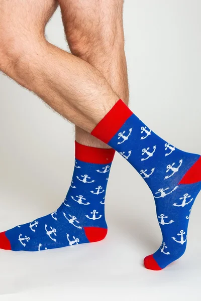 Bavlněné pánské ponožky s m vzorem FPrice