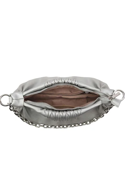 Stříbrná kabelka LUIGISANTO s uchem FPrice