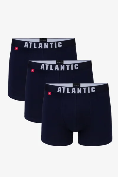 Bavlněné pánské boxerky 3 ks Atlantic