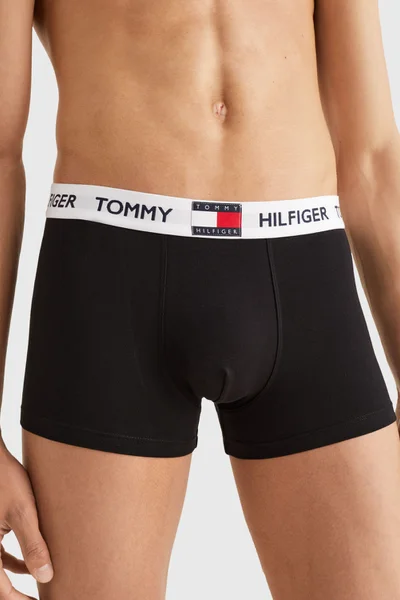Stylové pánské boxerky v černé barvě Tommy Hilfiger