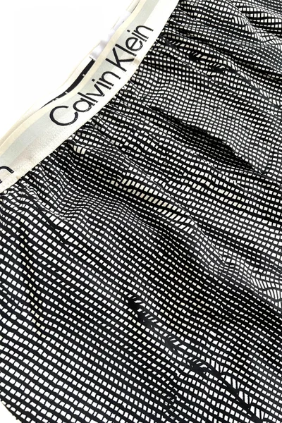Vzorované pánské bavlněné kraťasy k pyžamu Calvin Klein