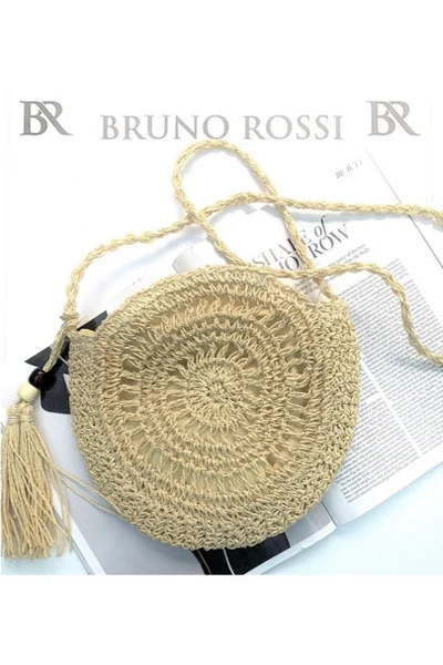 Pletená dámská kabelka přes rameno Bruno Rossi