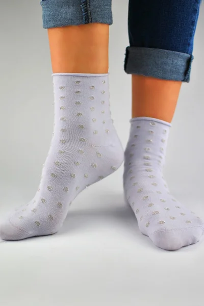 Vyšší dámské ponožky ve více barvách Noviti