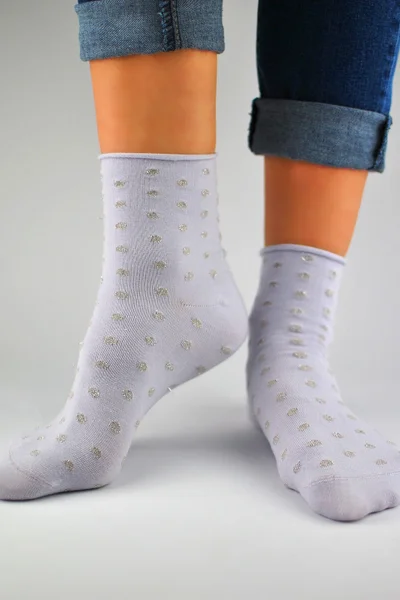 Vyšší dámské ponožky ve více barvách Noviti