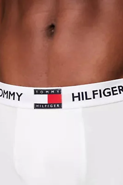 Bílé bavlněné pánské boxerky Tommy Hilfiger