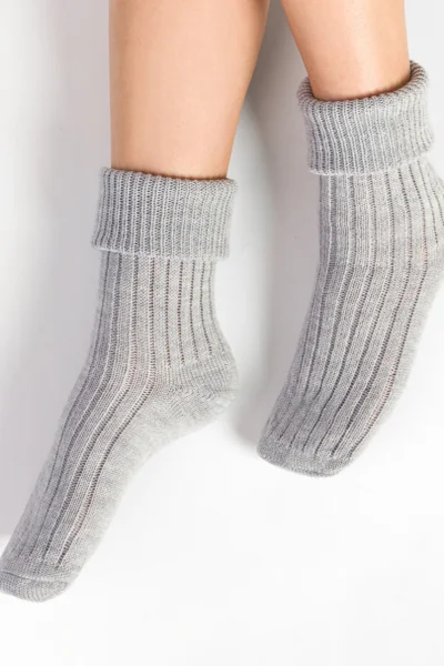 Dámské ponožky T611 - Steven (v barvě bílá)