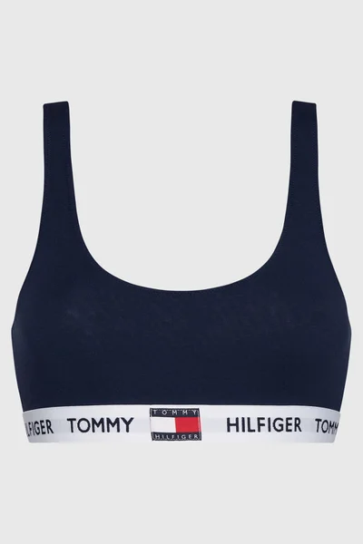 Tmavě modrá dámská bavlněná braletka Tommy Hilfiger