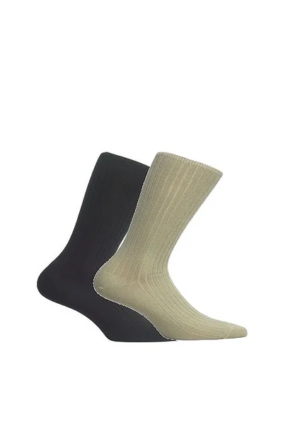 Pánské nestahující ponožky Wola Perfect Man Comfort 94-06