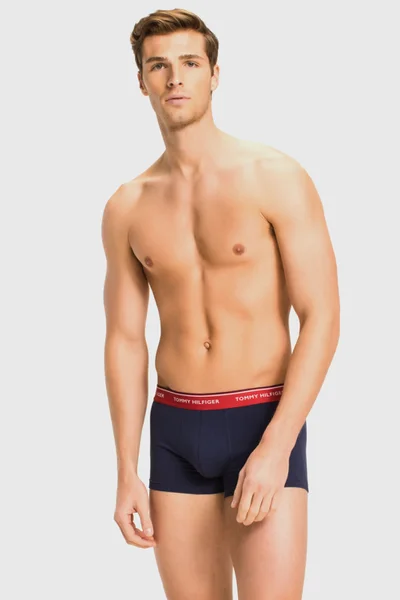 Sada 3ks pánské boxerky Tommy Hilfiger s elastanem