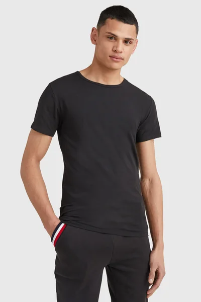 Klasické pánské bavlněné tričko Tommy Hilfiger 3ks