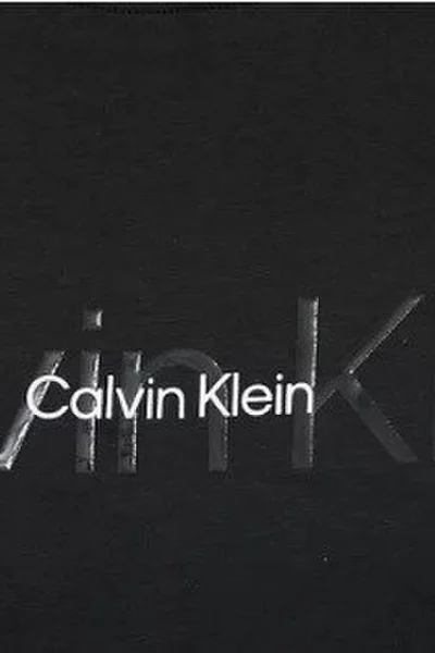 Dámská noční košilka CV320 UB1 černá - Calvin Klein