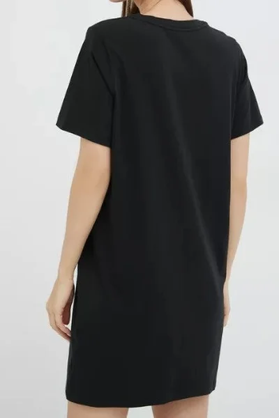 Dámská noční košilka CV320 UB1 černá - Calvin Klein