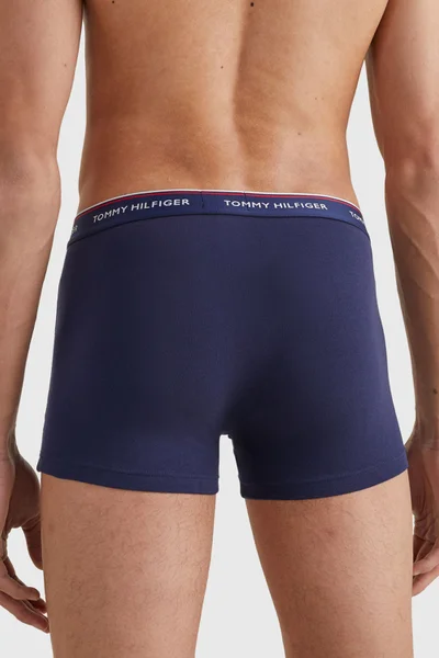 Tmavě modré bavlněné boxerky 3 ks Tommy Hilfiger