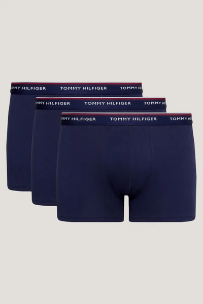 Tmavě modré bavlněné boxerky 3 ks Tommy Hilfiger