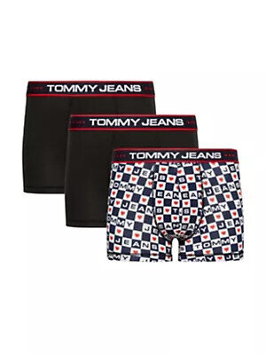 Barevné vzorované pánské boxerky v dárkovém balení 3 ks Tommy Hilfiger, XXL i10_P68037_2:138_