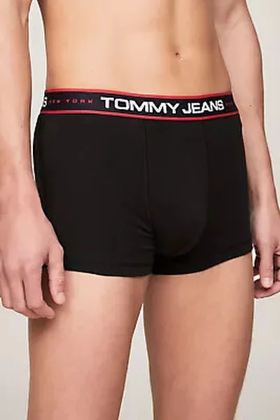 Barevné vzorované pánské boxerky v dárkovém balení 3 ks Tommy Hilfiger