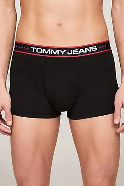 Barevné vzorované pánské boxerky v dárkovém balení 3 ks Tommy Hilfiger