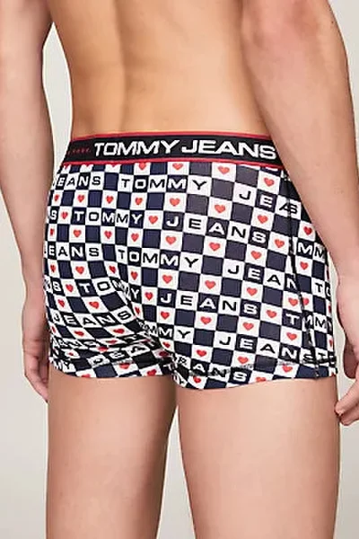 Barevné vzorované pánské boxerky v dárkovém balení 3 ks Tommy Hilfiger