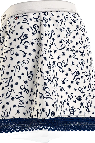 Dámské pyžamové vzorované šortky Tommy Hilfiger