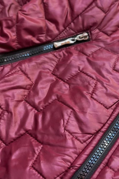 Dámská prošívaná bunda v bordó barvě M24 S'WEST bordowy