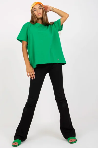 Zelené dámské tričko s krátkým rukávem BFG
