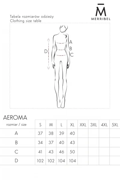 Šaty Aeroma Plum - Merribel