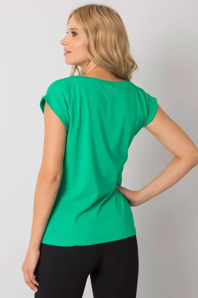 Klasické dámské zelené tričko FPrice