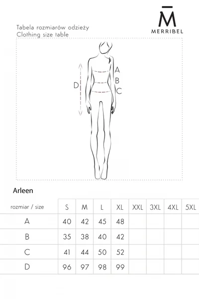 Dámské arleen šaty - Merribel