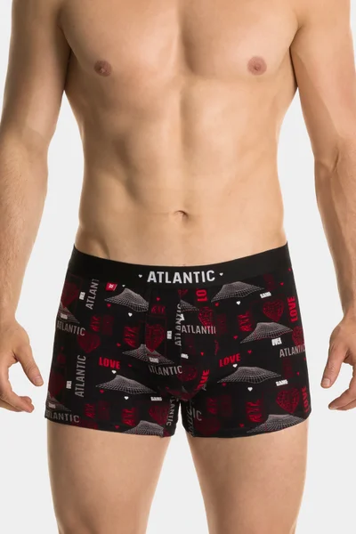 Pánské boxerky Atlantic Love s dárkovou krabičkou