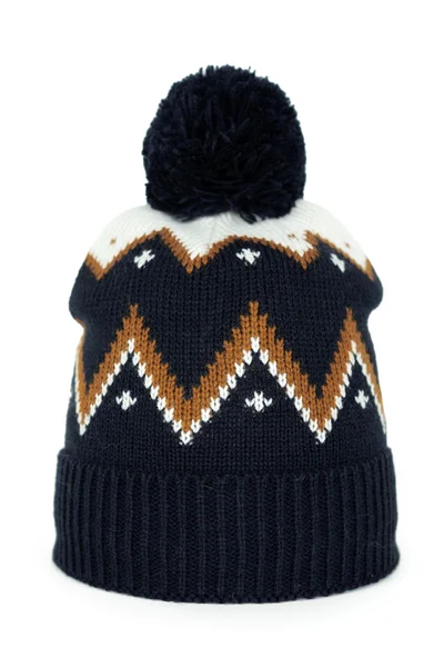 Unisex dětská čepice s bambulí Navy Blue Ginger