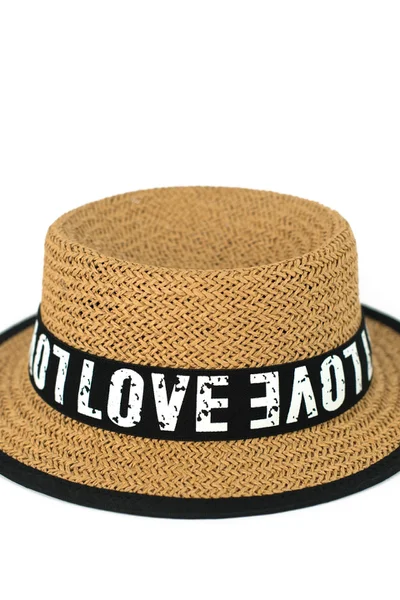 Dámský slaměný klobouk Love Art of polo