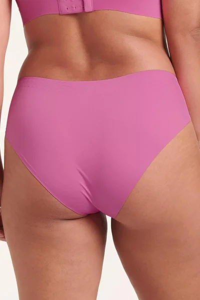 Bezešvé dámské kalhotky v růžové barvě Sloggi