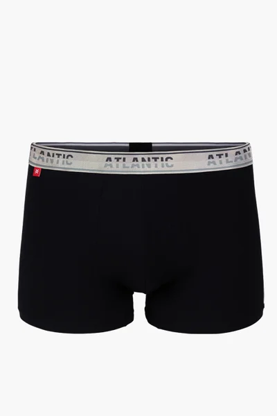 Černé pánské boxerky Atlantic