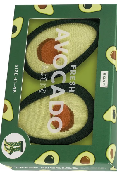 Dárkové balení pánský ponožky Soxo Avocado