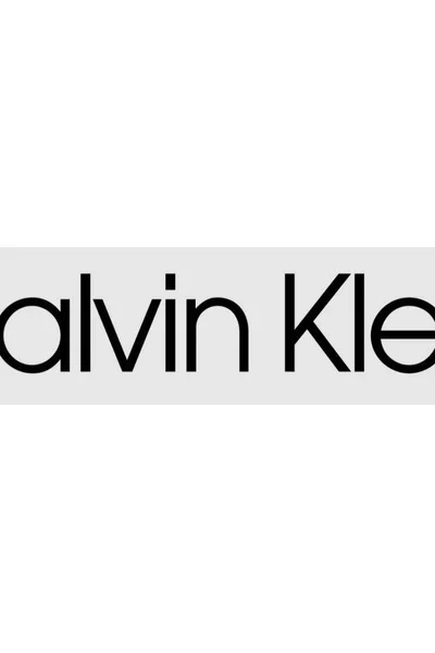 Světle šedá unisex žebrovaná čepice Calvin Klein
