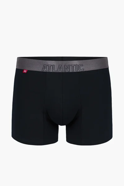 Pohodlné pánské boxerky Atlantic černé