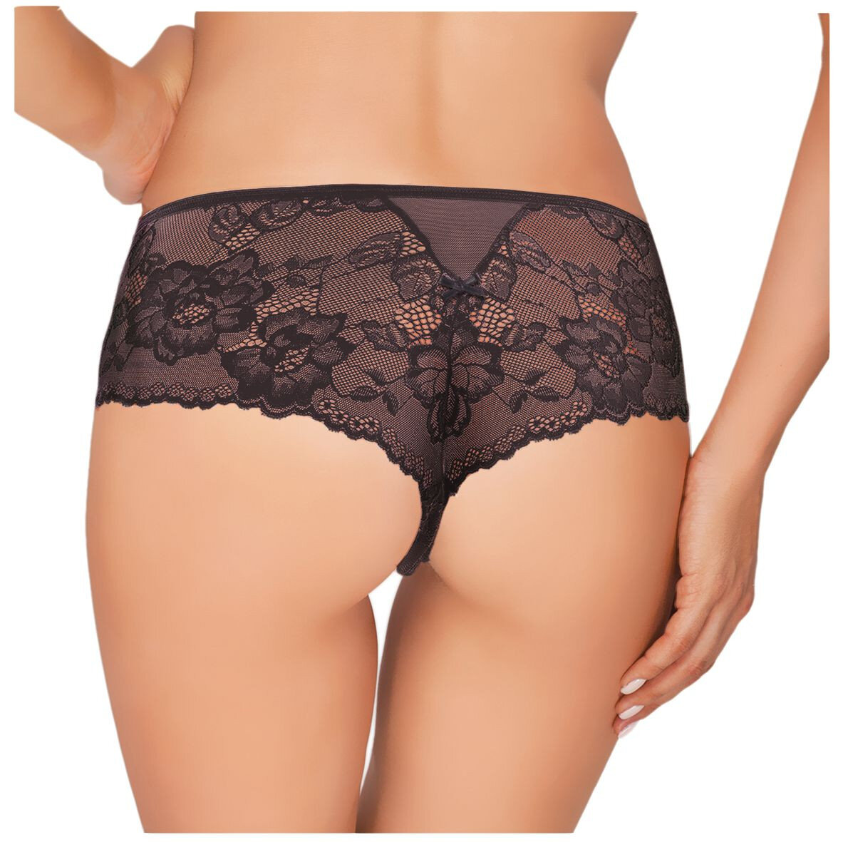 Dámská tanga Kim A696 Black - Ewana, XL i556_44836_7_36