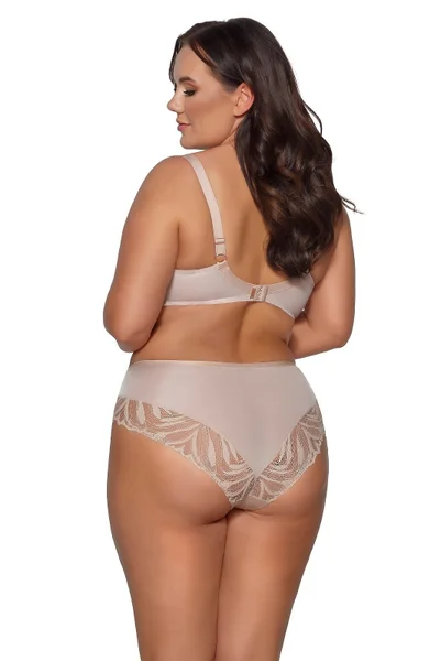 Plus size dámská podprsenka s měkkými košíčky Ava