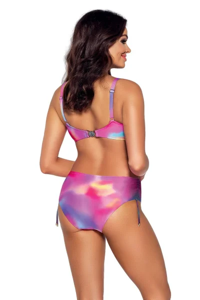 AVA SWIMWEAR Dámské pastelové plavkové kalhotky Tie Dye