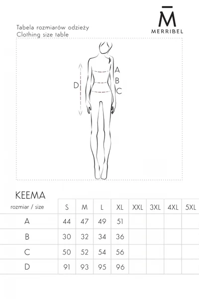 Dámské keema Béžové dámské šaty - Merribel