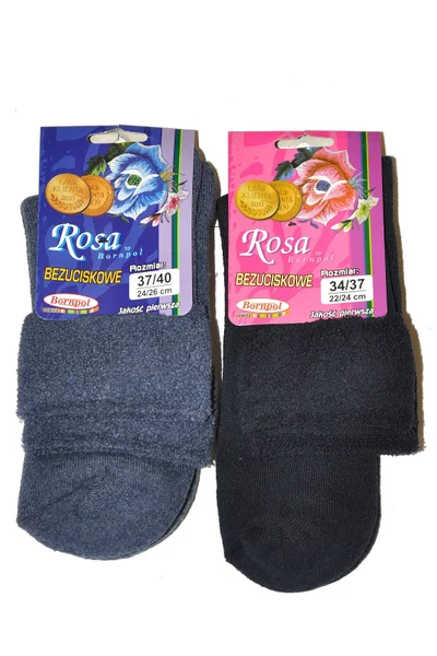 Dámské ponožky Bornpol Rosa Frotta E86 mix kolor