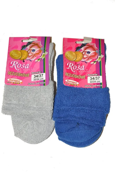 Dámské ponožky Bornpol Rosa Frotta E86 mix kolor