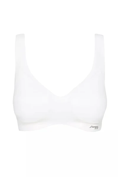 Dámská bezešvá podprsenka Sloggi Bralette bílá