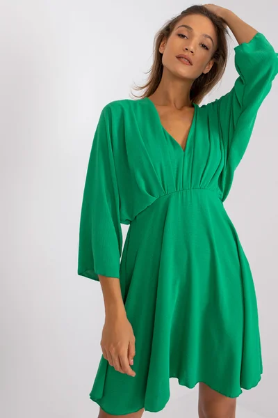Dámská dámské šaty DHJ SK T576 zelených FPrice