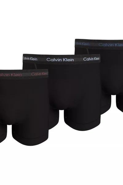Elastické pánské černé boxerky Calvin Klein