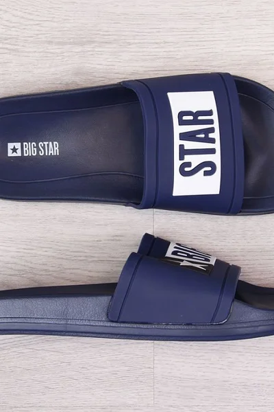 Dámské nazouváky Big Star W Y471 navy blue