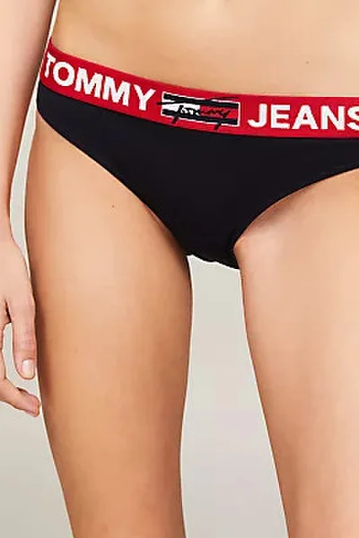 Bavlněné dámské kalhotky s výraznou gumou Tommy Hilfiger