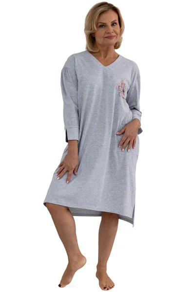 Komfortní dámská košile na spaní až 3XL MARTEL