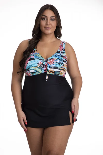 Plus size dámské jednodílné plavky 5XL Primo